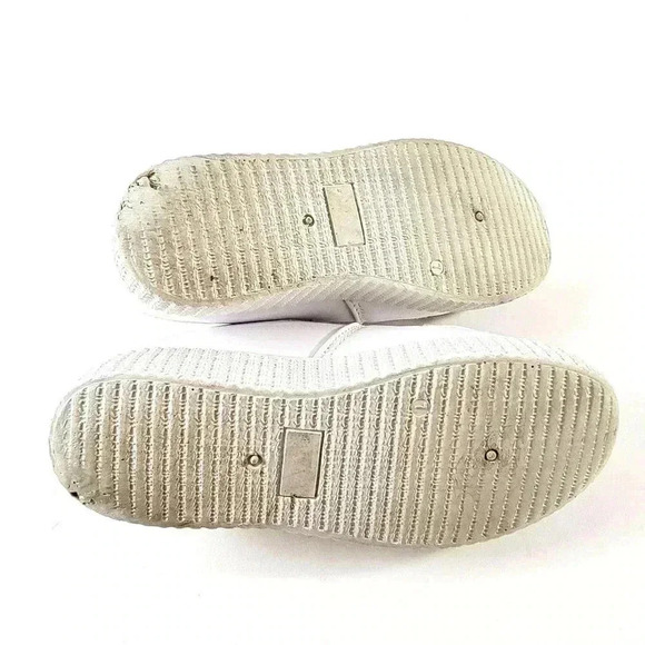 Chunky White Leather Platform Sneakers - 7 - Picture 5 of 10